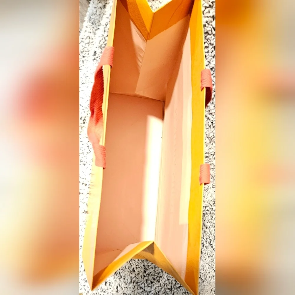 NEW Louis Vuitton Urs Fischer Large Shopping Bag Orange Holographic 16